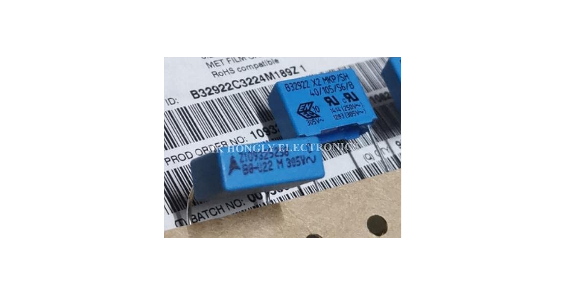 30PCS B32922 X2 MKP/SH U1 U15 U22 U33 U47 U68 M 20% 305V P